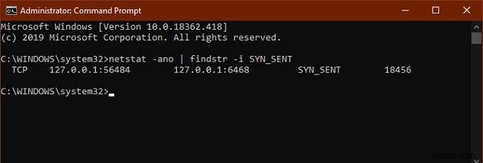 วิธีค้นหาพอร์ต TCP/UDP ที่เปิดและถูกบล็อก 