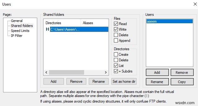 วิธีสร้างเซิร์ฟเวอร์ FTP โดยใช้ FileZilla 