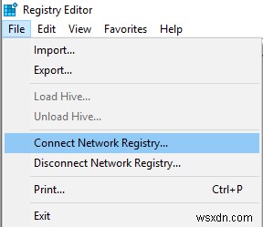วิธีเชื่อมต่อกับ Remote Registry ใน Windows 7 และ 10 