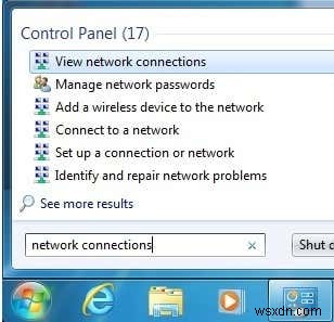 บังคับให้ Windows 7 ใช้การเชื่อมต่อแบบมีสายผ่านระบบไร้สาย 