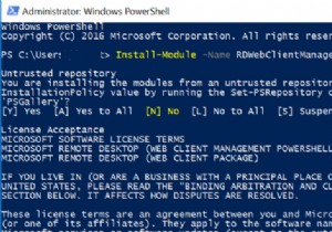 Remote Desktop HTML5 Web Client บน Windows Server 2016 RDS 