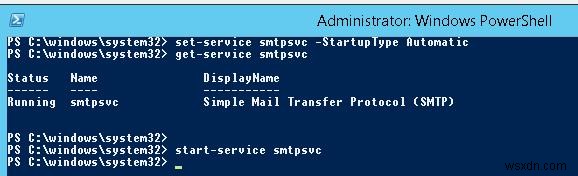 จะติดตั้งและกำหนดค่าเซิร์ฟเวอร์ SMTP บน Windows Server 2016/2012 R2 ได้อย่างไร 