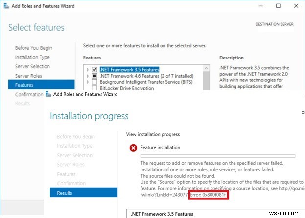 จะติดตั้ง .NET Framework 3.5 บน Windows Server และ Windows 10 ได้อย่างไร 