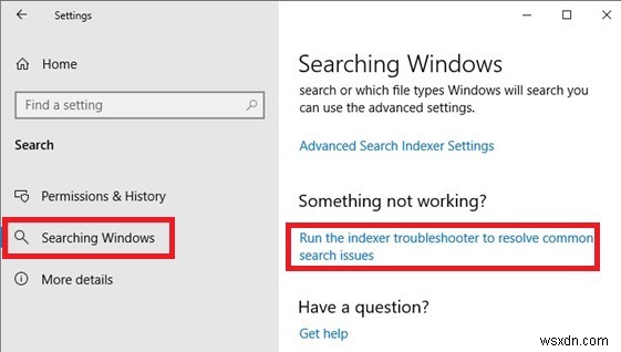 เมนูเริ่มและการค้นหาแถบงานไม่ทำงานใน Windows 10 