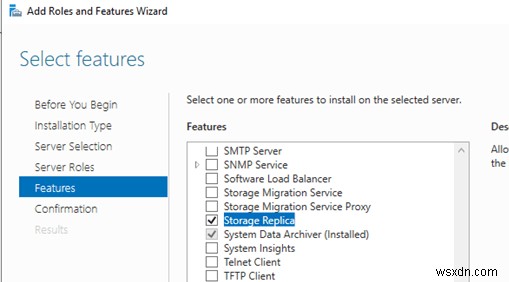 การกำหนดค่า Storage Replica บน Windows Server 2016 