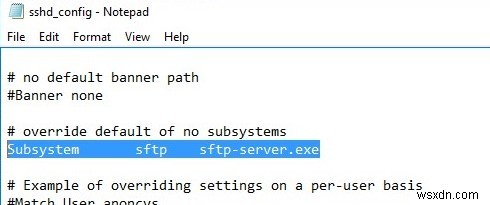 การติดตั้งเซิร์ฟเวอร์ SFTP (SSH FTP) บน Windows ด้วย OpenSSH 