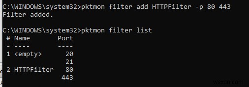 Packet Monitor (PktMon) – Packet Sniffer ในตัวใน Windows 10 