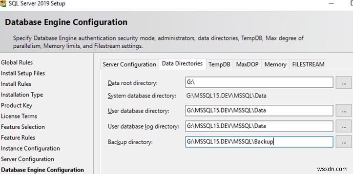 คู่มือการติดตั้ง MS SQL Server 2019:การตั้งค่าพื้นฐานและคำแนะนำ 