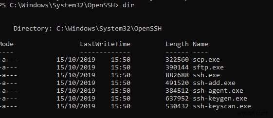 วิธีใช้ Native SSH Client ใน Windows 10 