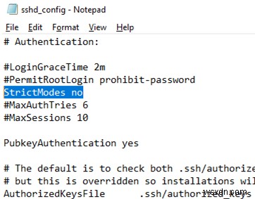 การกำหนดค่า SSH Key-Based Authentication บน Windows 10/ Server 2019 