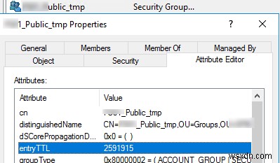 การเป็นสมาชิกกลุ่มตามเวลา (ชั่วคราว) ใน Active Directory 