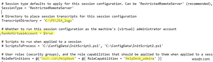 การใช้ PowerShell Just Enough Administration (JEA) เพื่อมอบสิทธิ์ให้กับผู้ใช้ที่ไม่ใช่ผู้ดูแลระบบ 