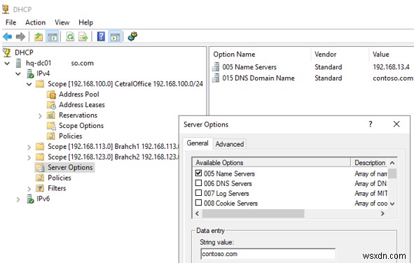 จะติดตั้งและกำหนดค่าเซิร์ฟเวอร์ DHCP บน Windows Server 2019/2016 ได้อย่างไร 