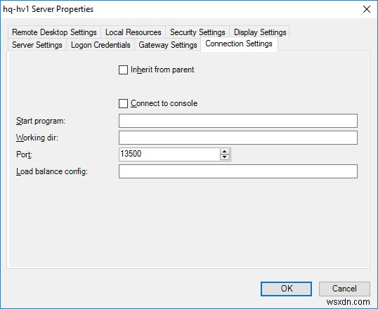 การใช้ RDCMan (ตัวจัดการการเชื่อมต่อเดสก์ท็อประยะไกล) บน Windows 