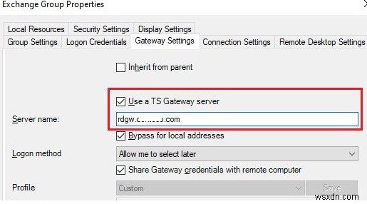 การใช้ RDCMan (ตัวจัดการการเชื่อมต่อเดสก์ท็อประยะไกล) บน Windows 