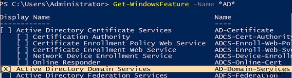 Windows Server Core:การติดตั้ง Active Directory Domain Controller 