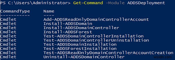 Windows Server Core:การติดตั้ง Active Directory Domain Controller 