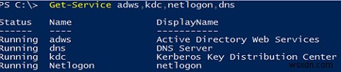 Windows Server Core:การติดตั้ง Active Directory Domain Controller 