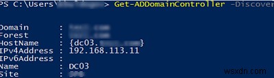 Windows Server Core:การติดตั้ง Active Directory Domain Controller 
