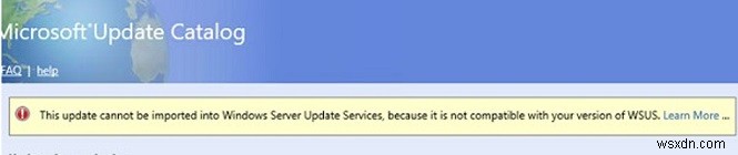 วิธีการนำเข้า (เพิ่ม) การปรับปรุงด้วยตนเองใน WSUS จาก Microsoft Update Catalog? 