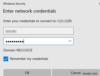 การจัดการรหัสผ่านที่บันทึกไว้โดยใช้ Windows Credential Manager 