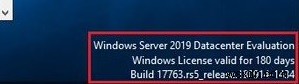 วิธีการแปลง (อัพเกรด) การประเมิน Windows Server 2019/2016 เป็นเวอร์ชันเต็ม? 