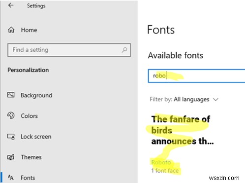 การติดตั้งฟอนต์ใน Windows โดยใช้ GPO และ PowerShell 