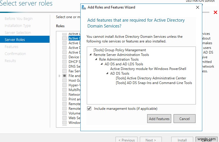 ติดตั้งและกำหนดค่าตัวควบคุมโดเมนแบบอ่านอย่างเดียว (RODC) บน Windows Server 2019/2022 