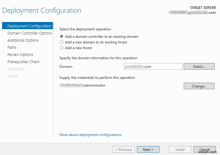 ติดตั้งและกำหนดค่าตัวควบคุมโดเมนแบบอ่านอย่างเดียว (RODC) บน Windows Server 2019/2022 