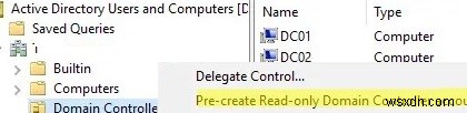 ติดตั้งและกำหนดค่าตัวควบคุมโดเมนแบบอ่านอย่างเดียว (RODC) บน Windows Server 2019/2022 