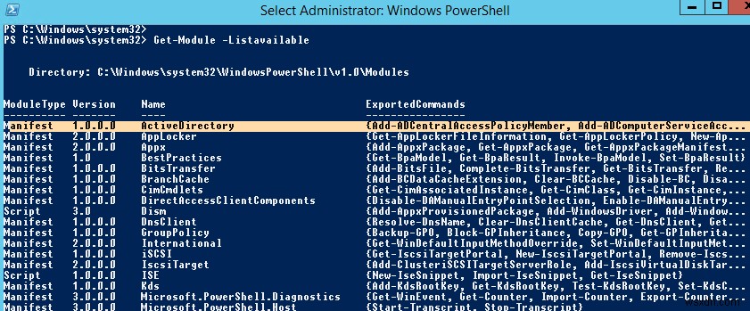 การจัดการกลุ่ม Active Directory ด้วย PowerShell 