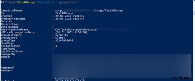 การจัดการกลุ่ม Active Directory ด้วย PowerShell 