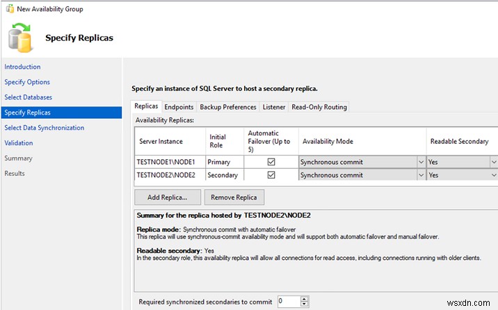 การกำหนดค่า Always-On High Availability Group บน SQL Server 