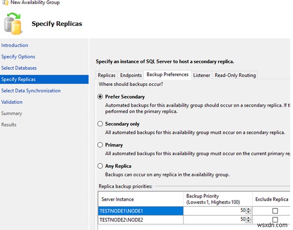 การกำหนดค่า Always-On High Availability Group บน SQL Server 