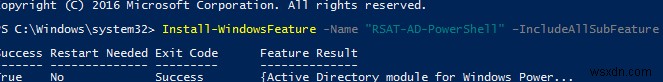 Get-ADUser:ค้นหาข้อมูลผู้ใช้ Active Directory ด้วย PowerShell 