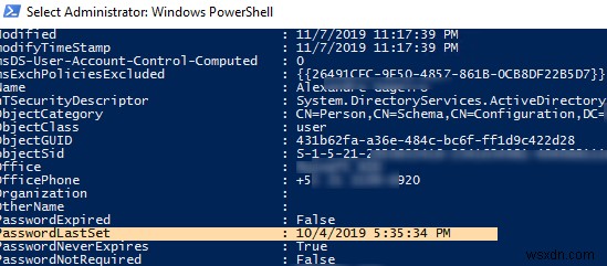 Get-ADUser:ค้นหาข้อมูลผู้ใช้ Active Directory ด้วย PowerShell 