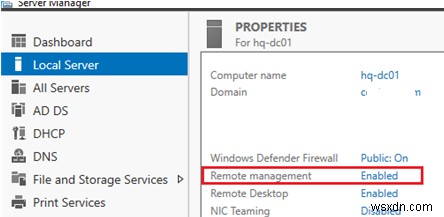 Enter-PSSession:การรันคำสั่งระยะไกลใน Interactive Shell 