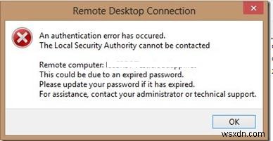 จะเปลี่ยนรหัสผ่านที่หมดอายุผ่าน Remote Desktop Web Access บน Windows Server ได้อย่างไร 
