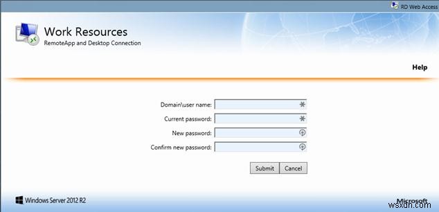 จะเปลี่ยนรหัสผ่านที่หมดอายุผ่าน Remote Desktop Web Access บน Windows Server ได้อย่างไร 