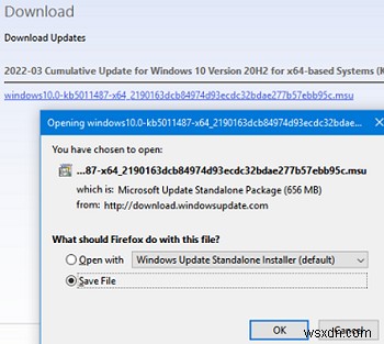 วิธีการดาวน์โหลดและติดตั้ง Windows Updates ด้วยตนเอง? 