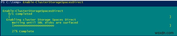 กำหนดค่า Storage Spaces Direct (S2D) บน Windows Server 2016 