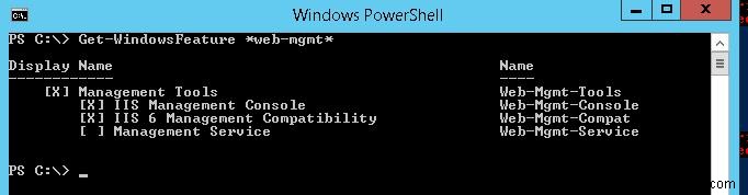 การจัดการ IIS ระยะไกลใน Windows Server 2016/2012 R2 