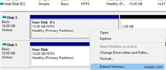 ดิสก์โปรไฟล์ผู้ใช้บน Windows Server 2012 R2 / 2016 RDS 