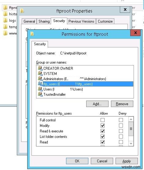 การกำหนดค่าเซิร์ฟเวอร์ FTP ด้วยการแยกผู้ใช้บน Windows Server 2016 / 2012 R2 