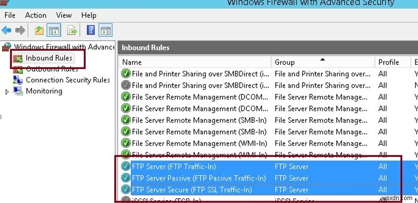 การกำหนดค่าเซิร์ฟเวอร์ FTP ด้วยการแยกผู้ใช้บน Windows Server 2016 / 2012 R2 