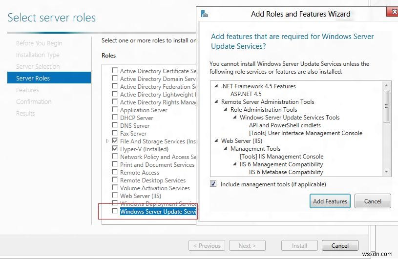 จะติดตั้งและกำหนดค่า WSUS บน Windows Server 2012 R2 / 2016 ได้อย่างไร 