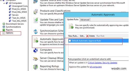 จะอนุมัติและปฏิเสธการอัปเดต WSUS ได้อย่างไร 