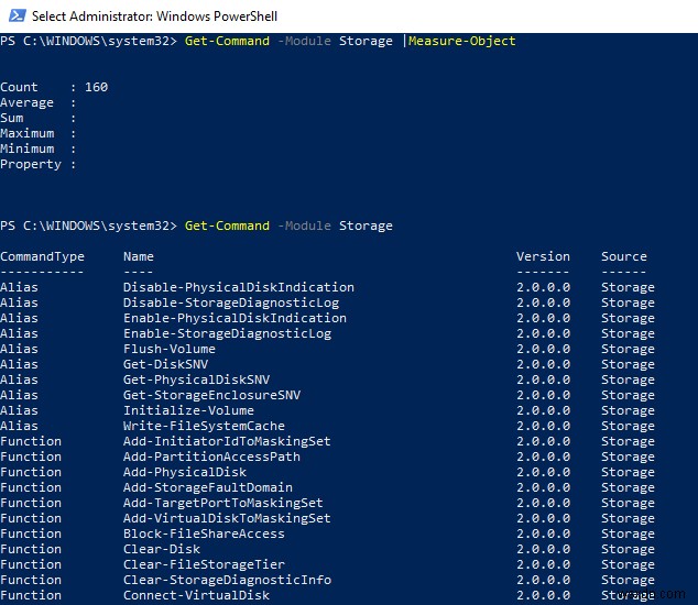 การจัดการดิสก์และพาร์ติชั่นด้วย Windows PowerShell 