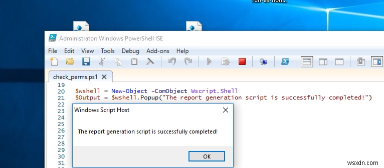 จะแสดงป๊อปอัปหรือการแจ้งเตือนเคล็ดลับบอลลูนจาก PowerShell ได้อย่างไร 