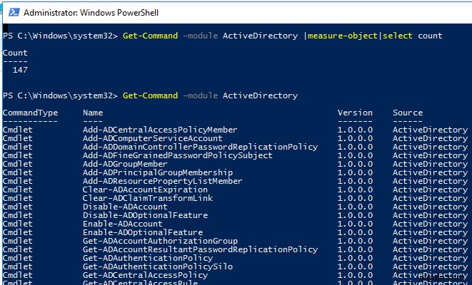 วิธีการติดตั้งและใช้งาน PowerShell Active Directory Module? 